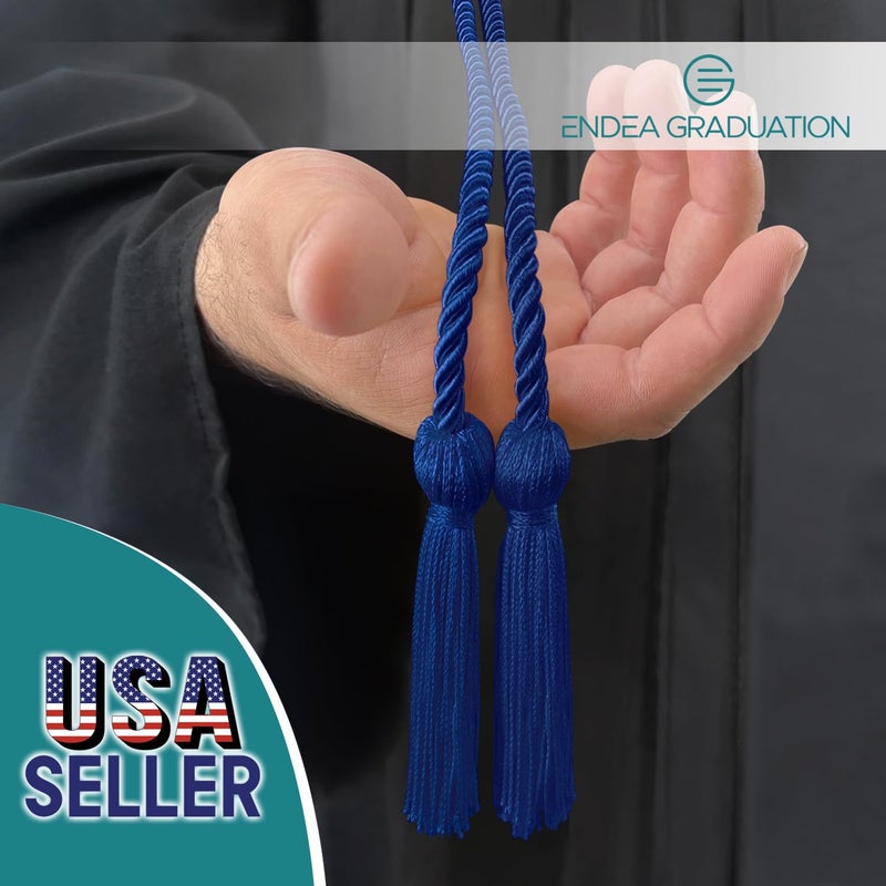 Endea Graduation Double Honor Cord (Royal Blue) - Image 2